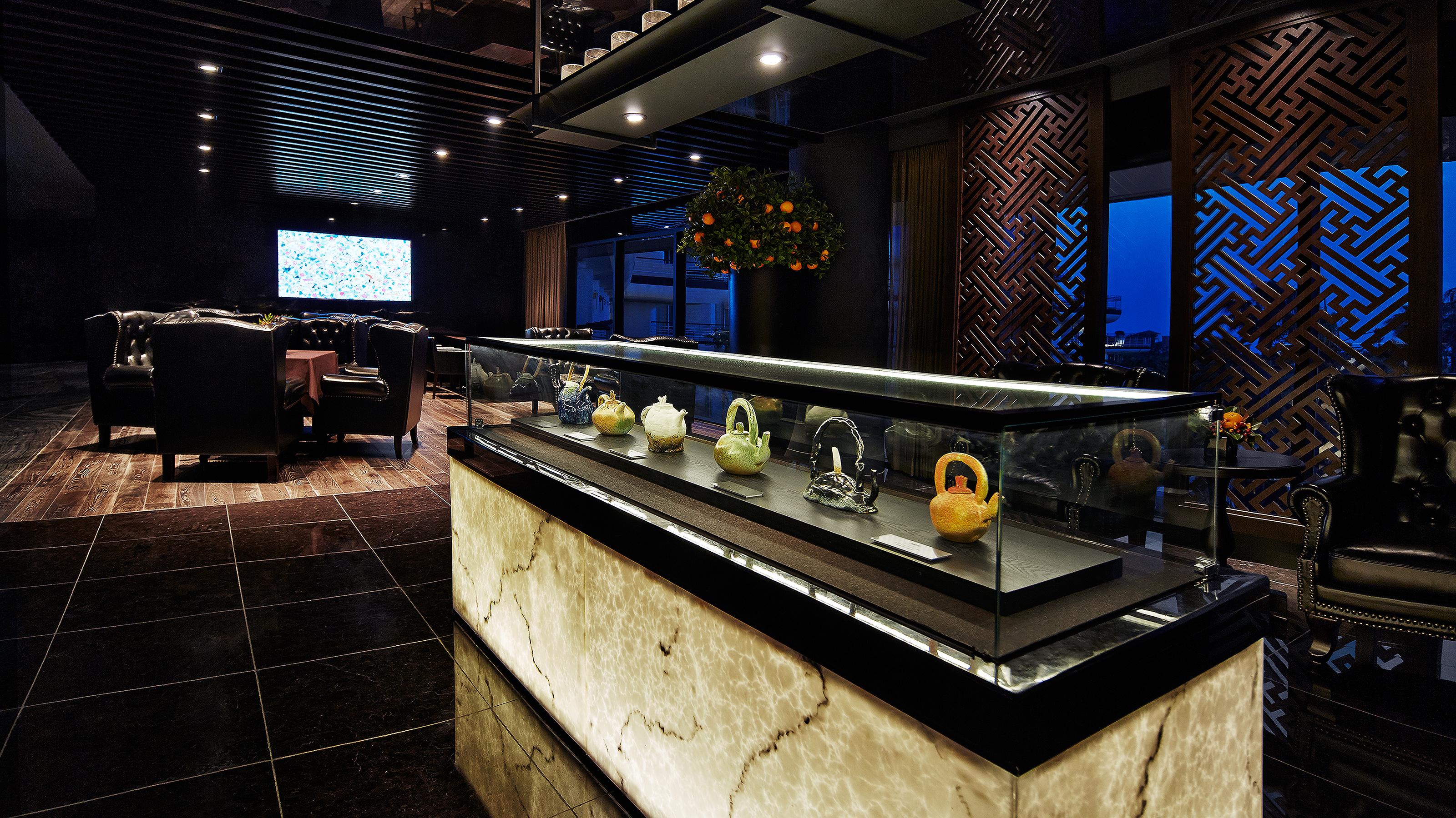 Kensington Jeju Hotel Exterior foto The interior of the restaurant